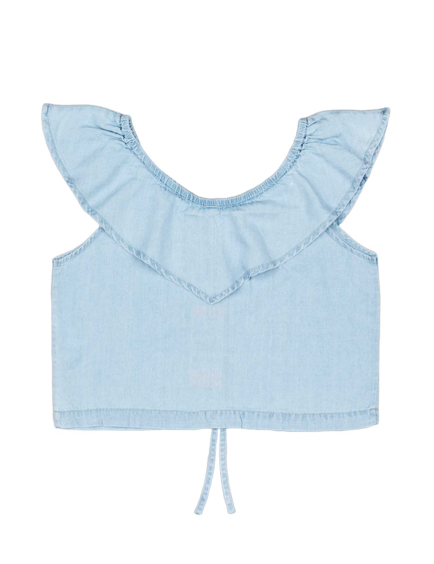 Top e canotte Blu Losan