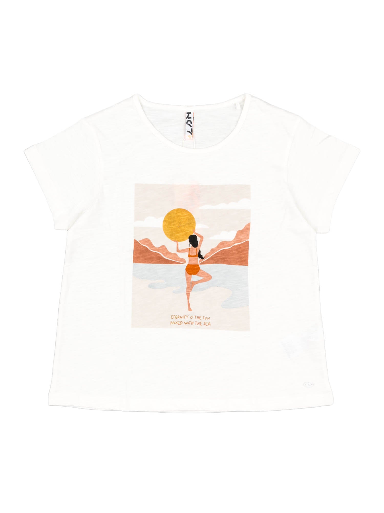 T-shirt Avorio Losan