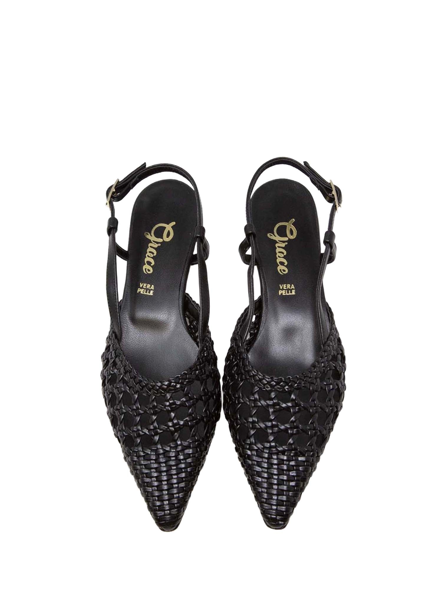 Sandali tacco Nero Grace Shoes