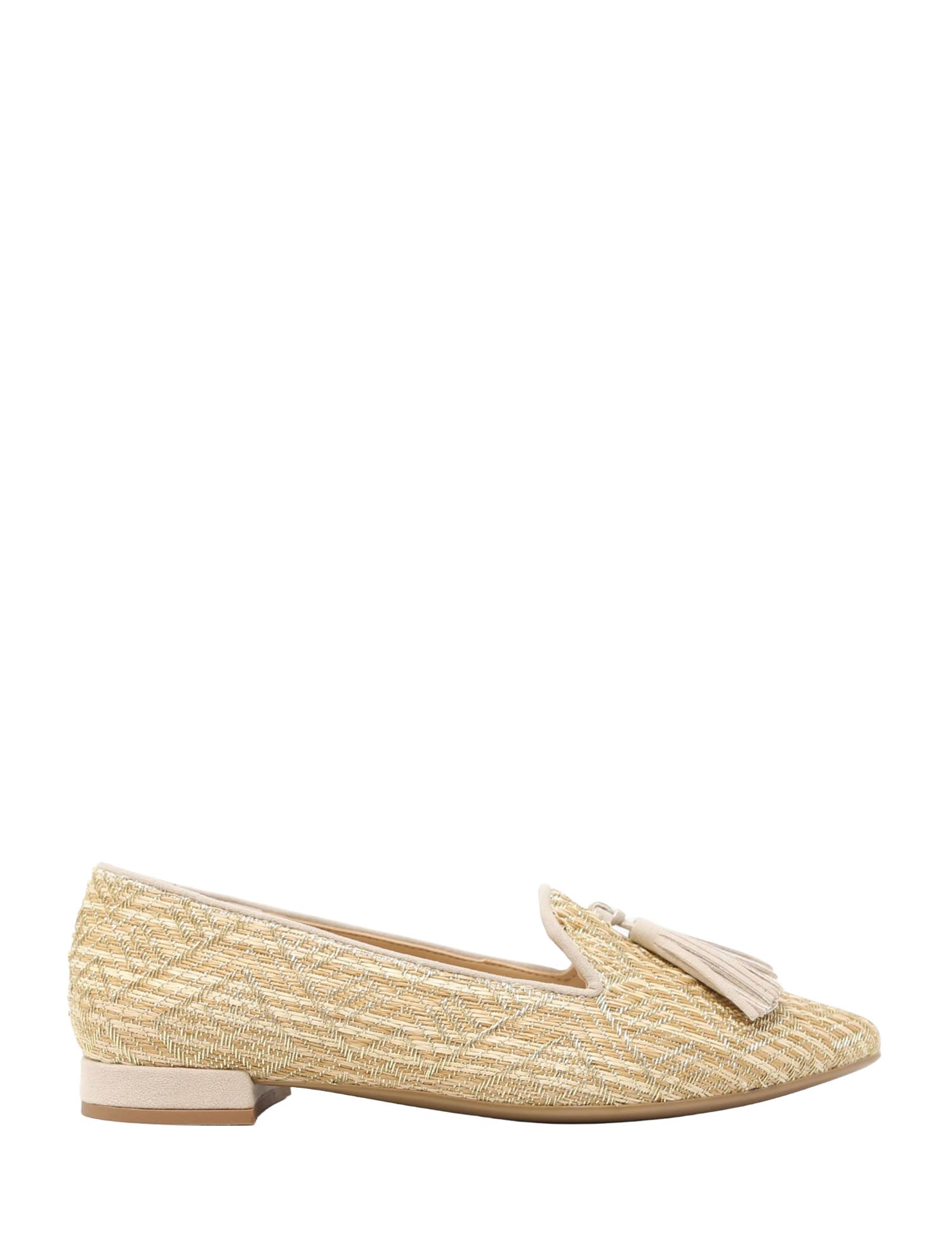 Mocassini Beige Oro Grace Shoes