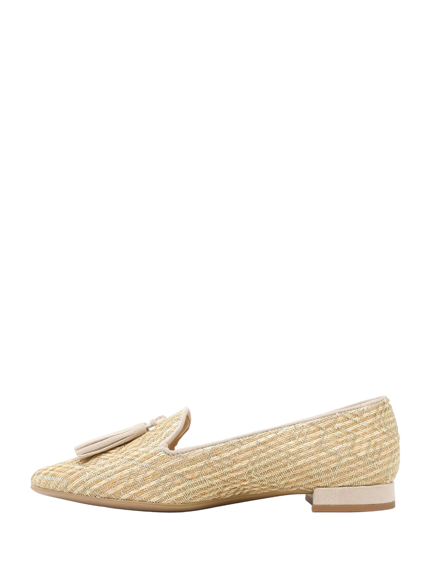 Mocassini Beige Oro Grace Shoes