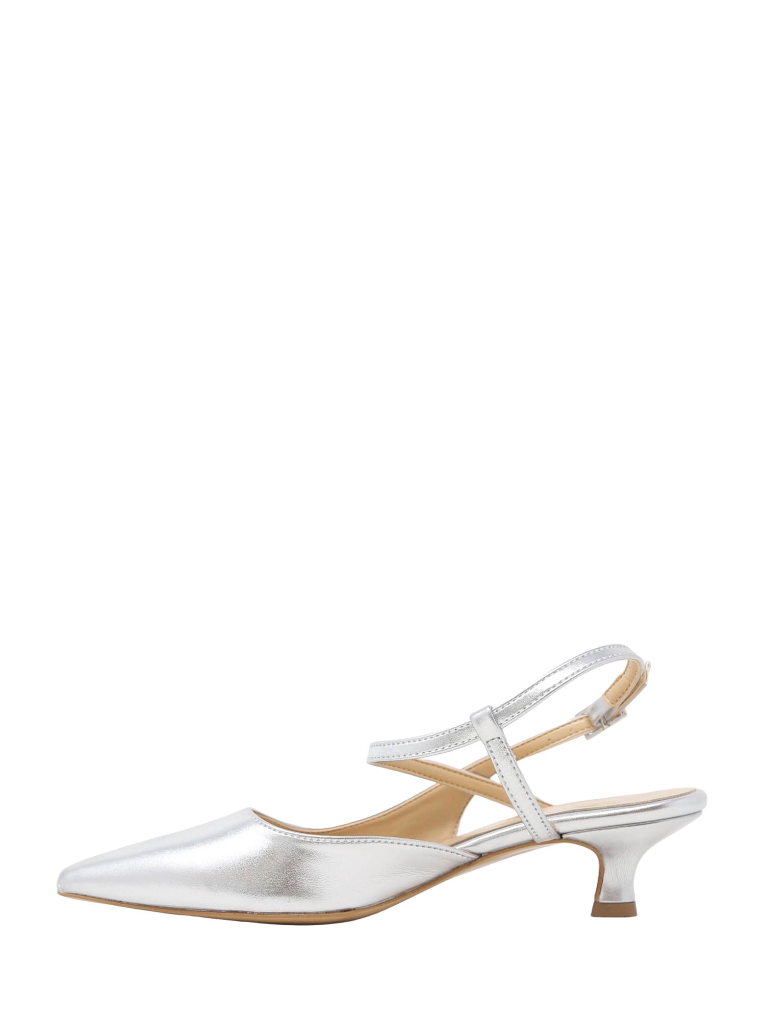 Sandali tacco Argentato Grace Shoes