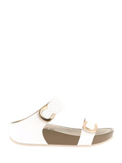 Sandali zeppa Bianco Grunland