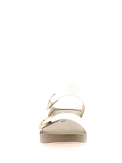 Sandali zeppa Bianco Grunland