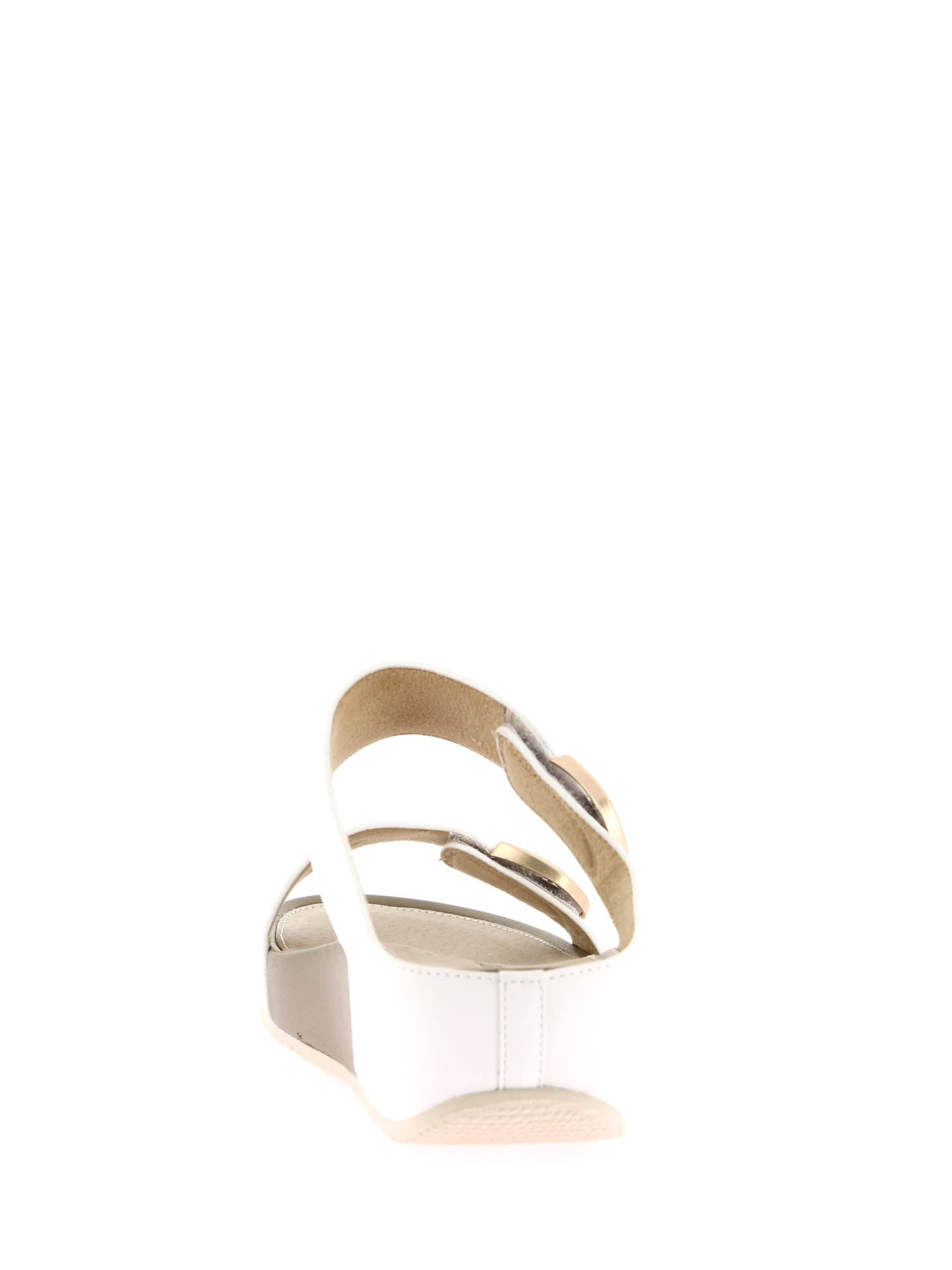 Sandali zeppa Bianco Grunland