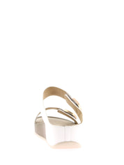 Sandali zeppa Bianco Grunland