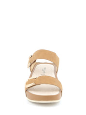 Sandali zeppa Marrone Grunland