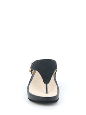 Sandali zeppa Nero Grunland