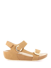 Sandali zeppa Marrone Grunland