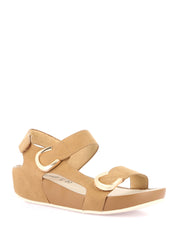 Sandali zeppa Marrone Grunland