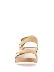 Sandali zeppa Marrone Grunland