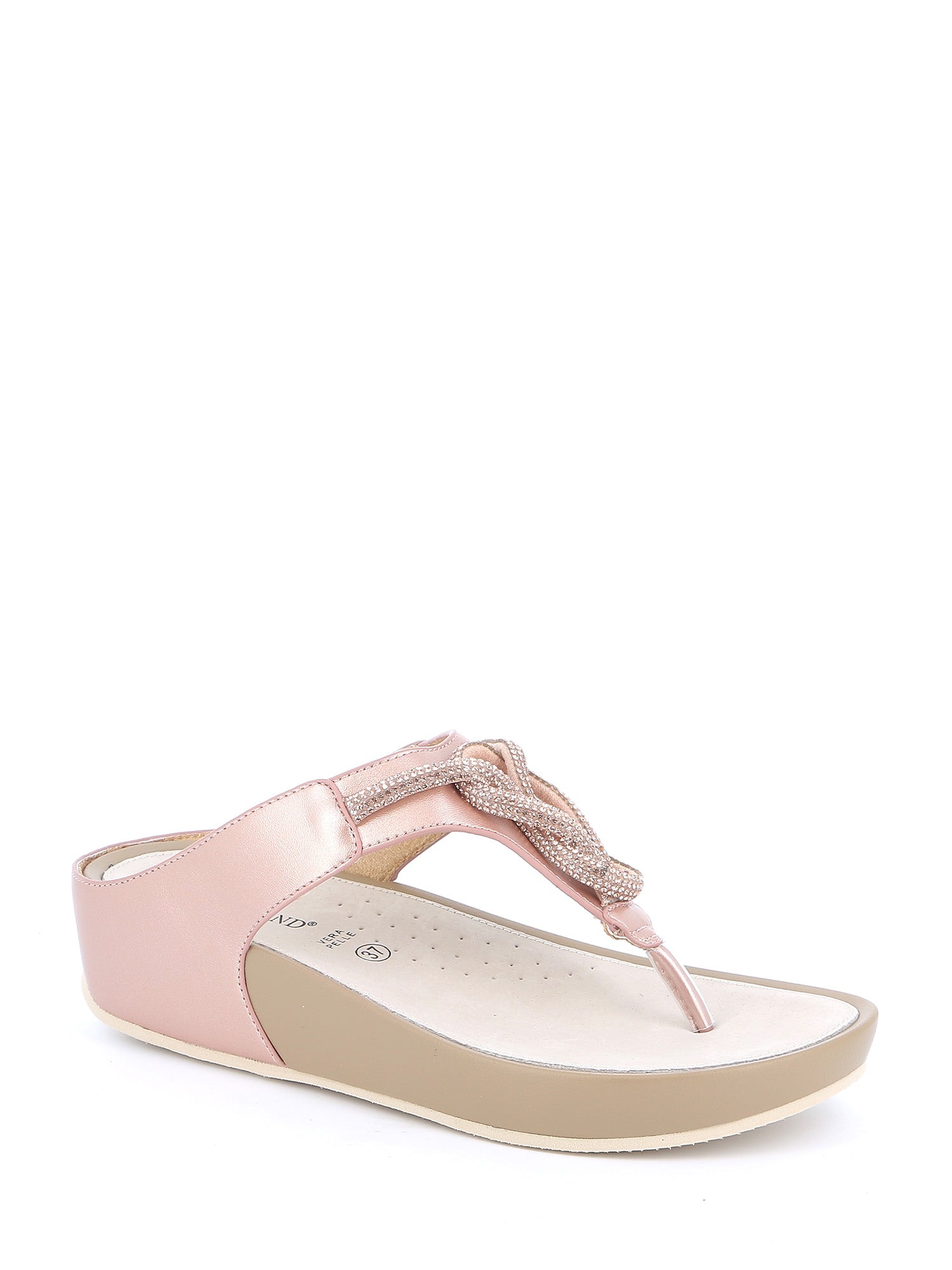 Sandali zeppa Rosa Grunland