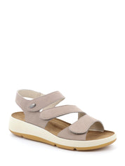 Sandali con strappi Grigio Grunland