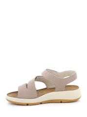 Sandali con strappi Grigio Grunland