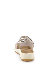 Sandali con strappi Grigio Grunland