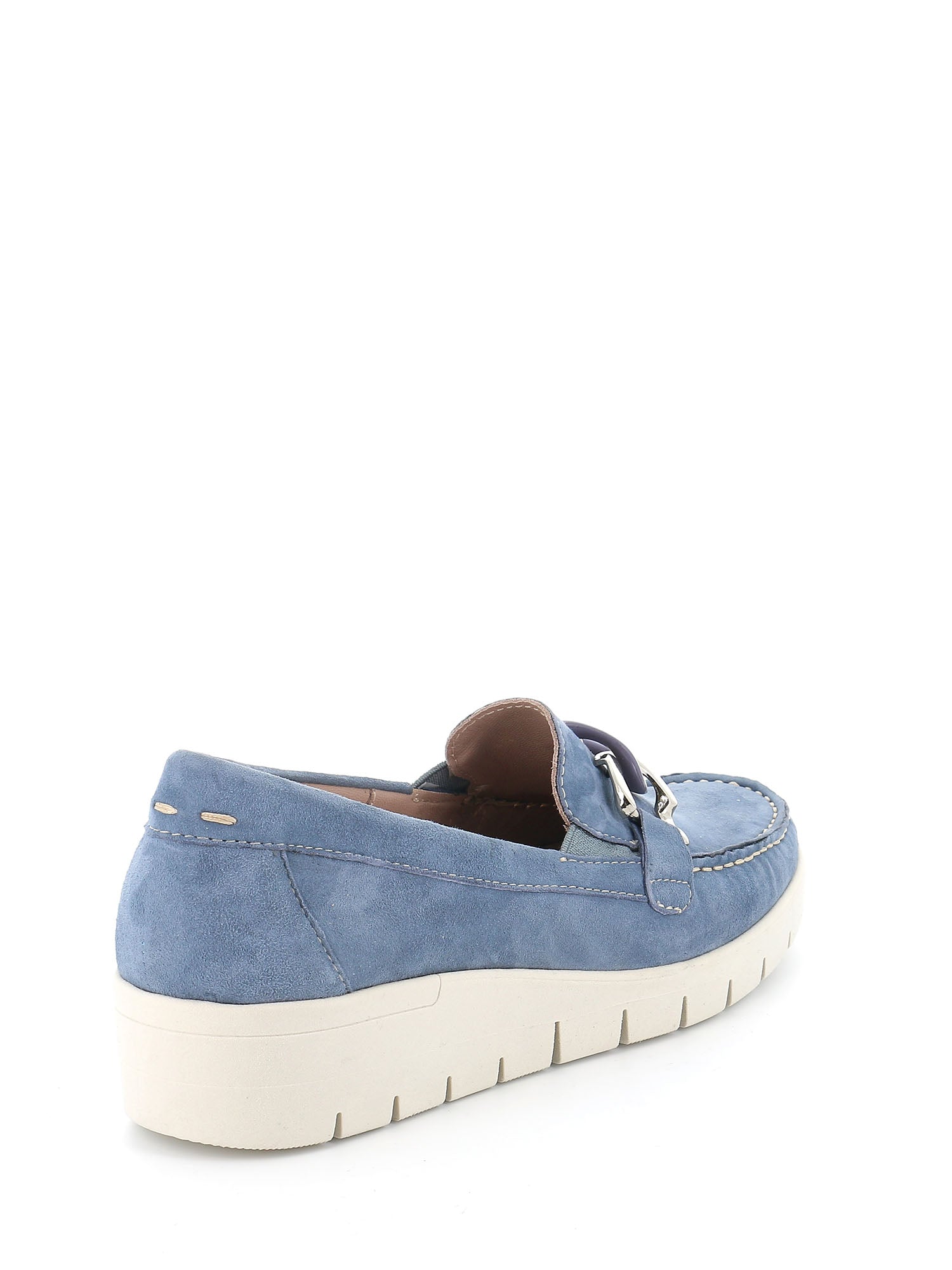 Mocassini Blu Chiaro Grunland