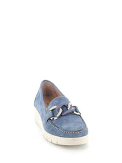 Mocassini Blu Chiaro Grunland