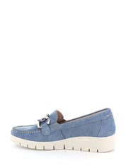 Mocassini Blu Chiaro Grunland