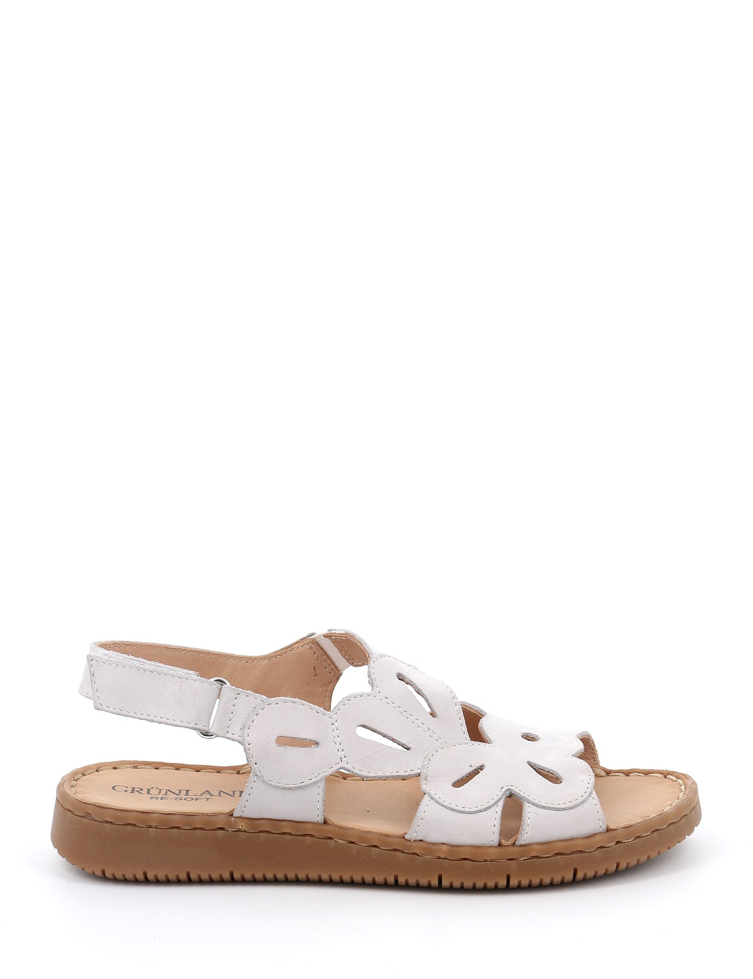 Sandali con strappi Bianco Grunland