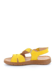 Sandali con strappi Giallo Grunland