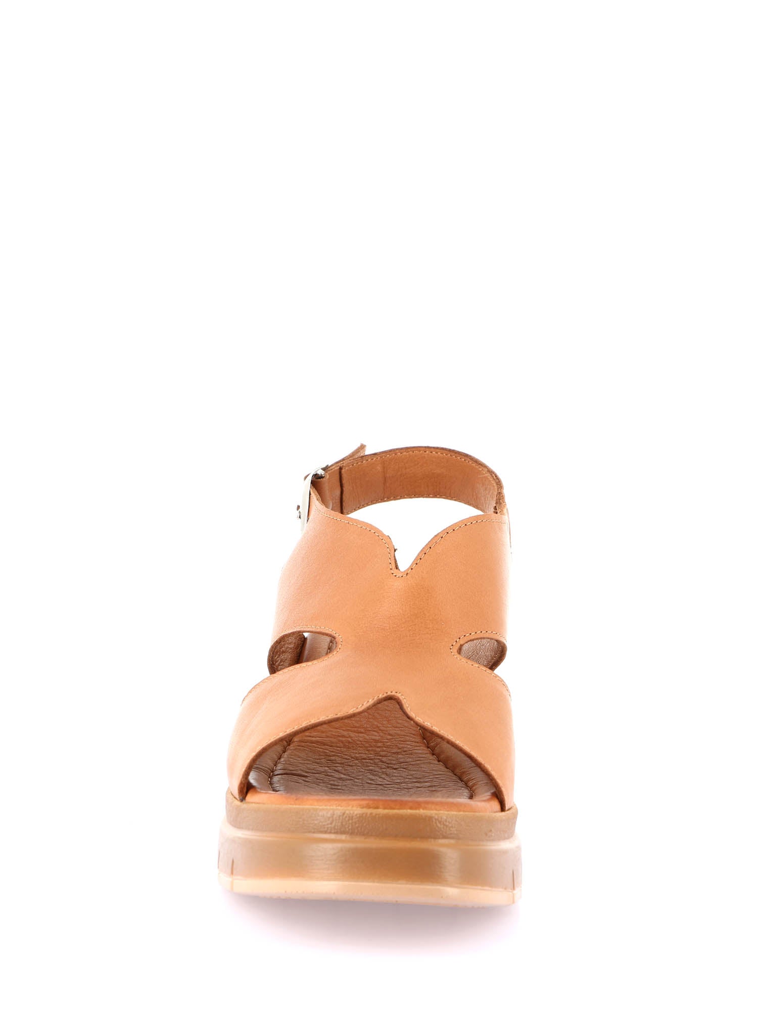 Sandali zeppa Marrone Grunland