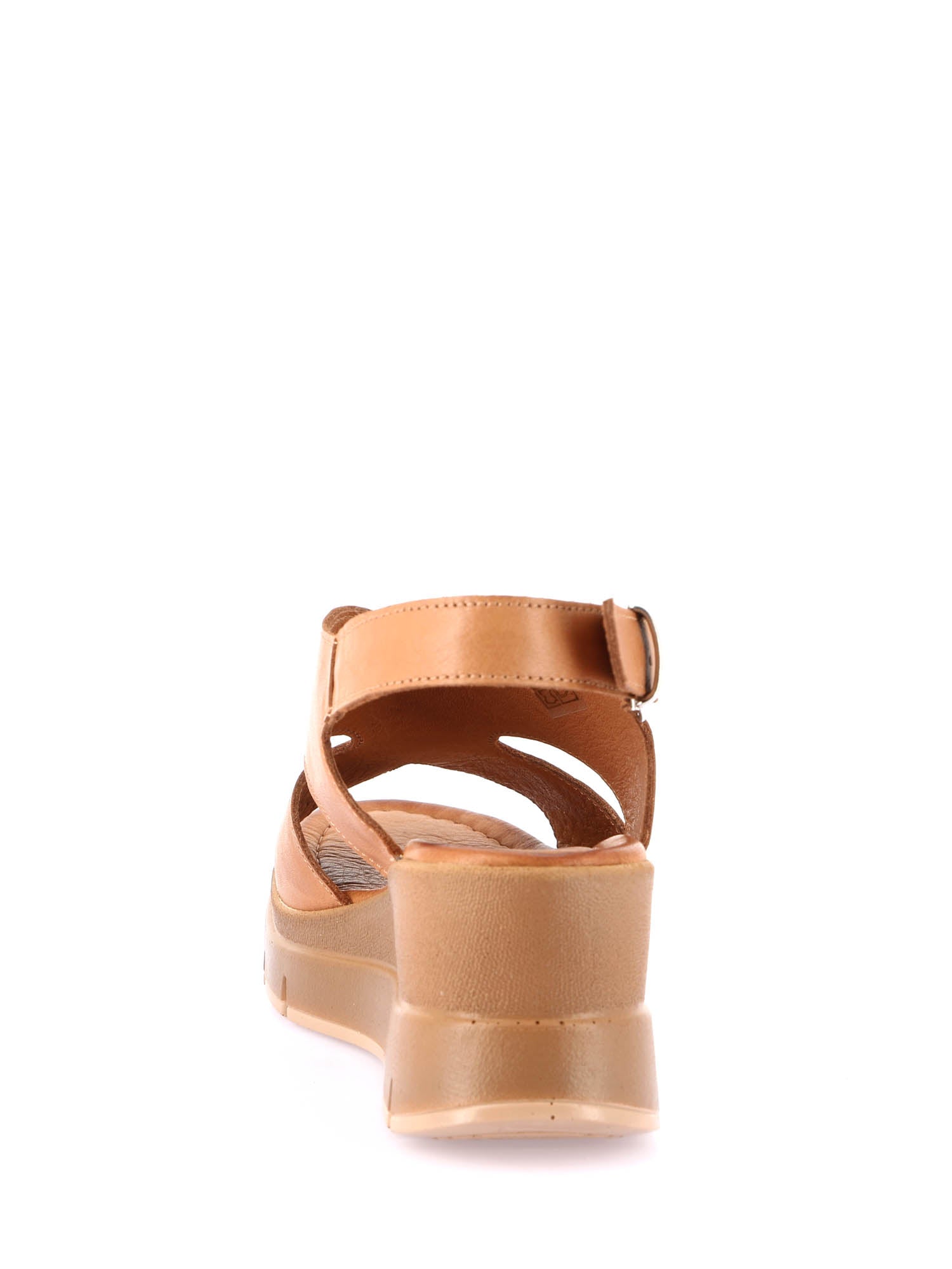 Sandali zeppa Marrone Grunland