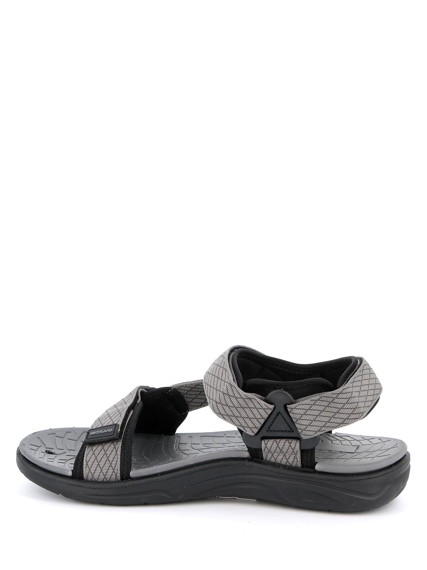 Sandali con strappi Grigio Grunland