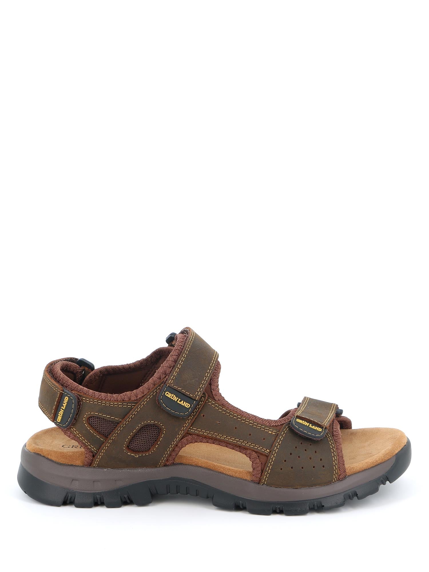 Sandali con strappi Marrone Grunland