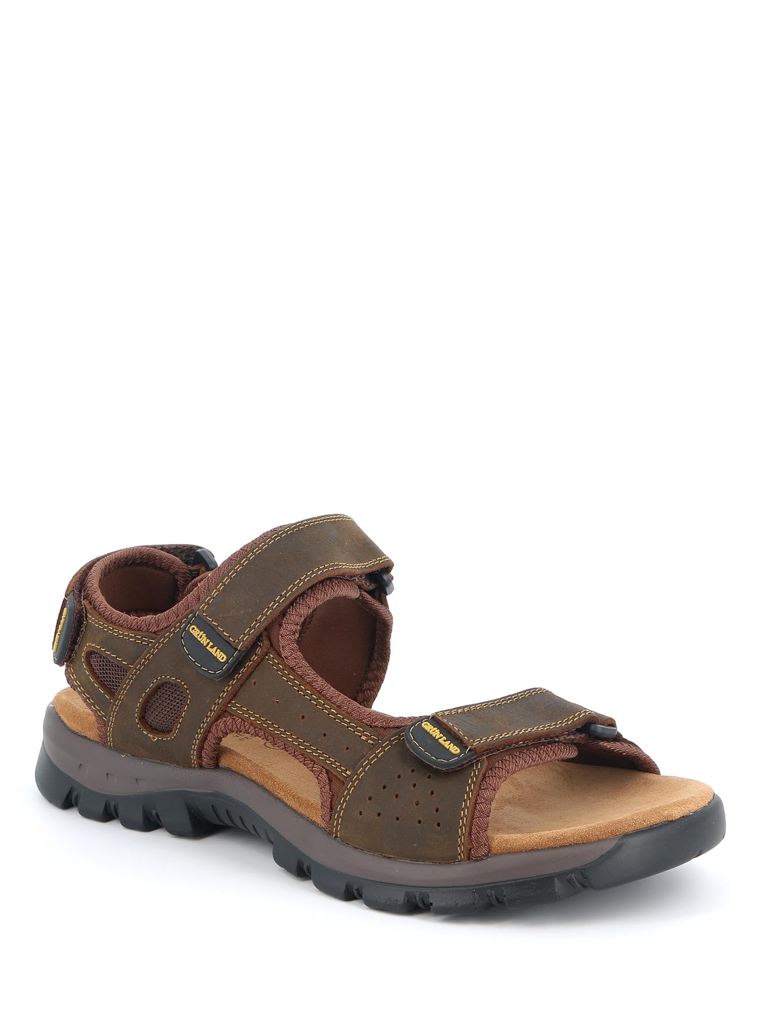 Sandali con strappi Marrone Grunland