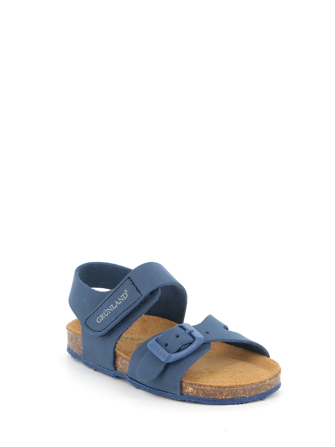 Sandali con strappi Blu Grunland Junior