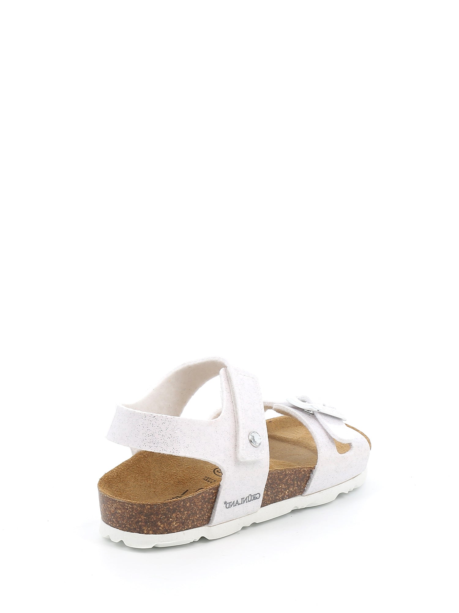 Sandali con strappi Bianco Grunland Junior
