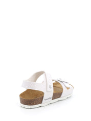 Sandali con strappi Bianco Grunland Junior