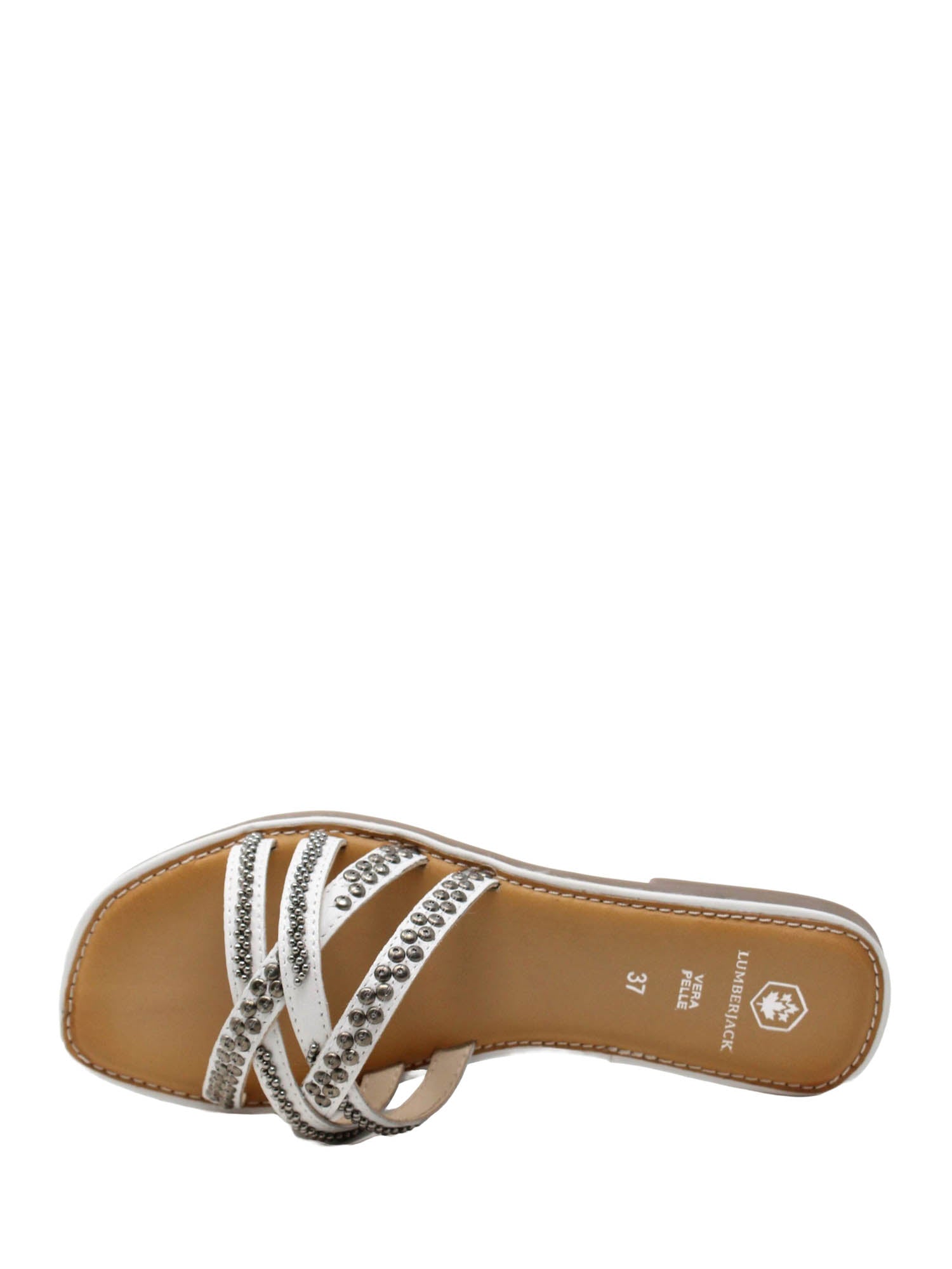 Ciabatte Bianco Lumberjack