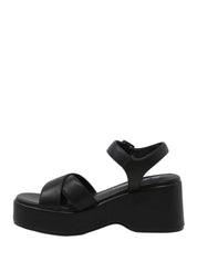 Sandali zeppa Nero Lumberjack