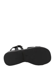 Sandali zeppa Nero Lumberjack