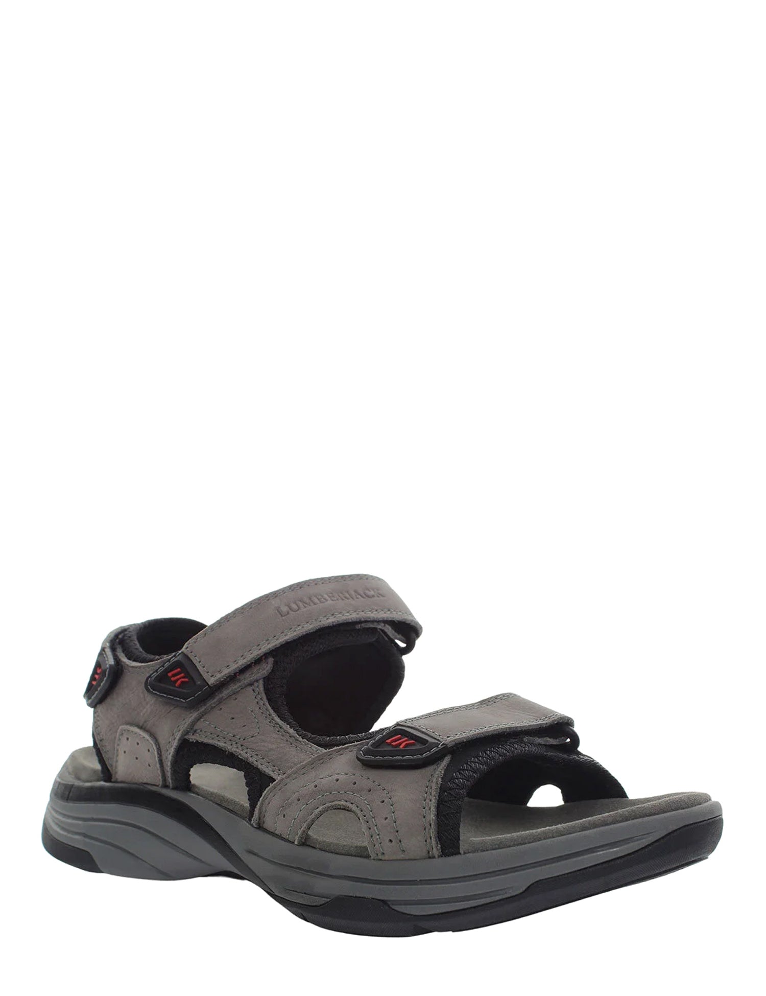 Sandali con strappi Grigio Lumberjack