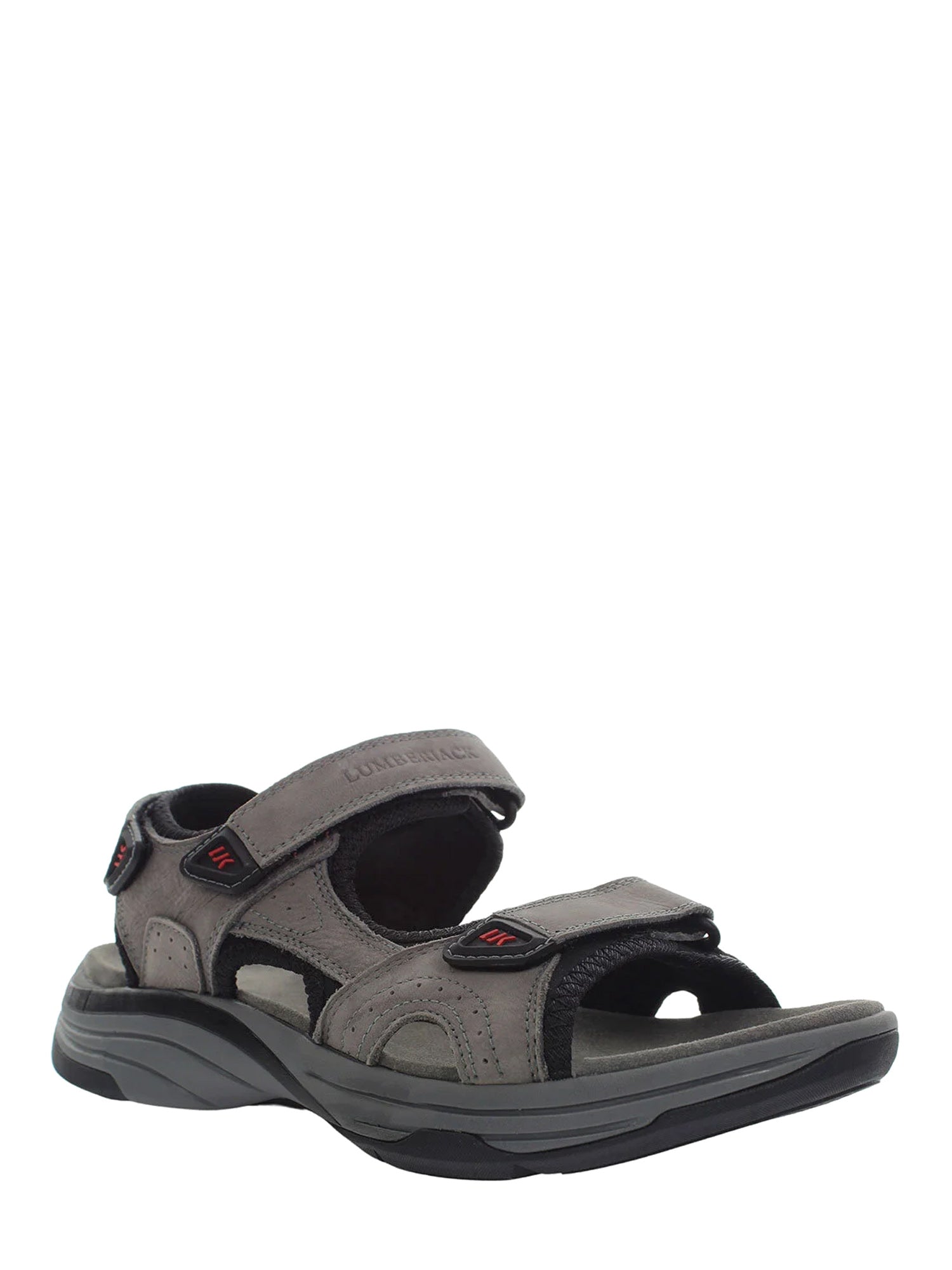 Sandali con strappi Grigio Lumberjack