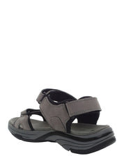 Sandali con strappi Grigio Lumberjack