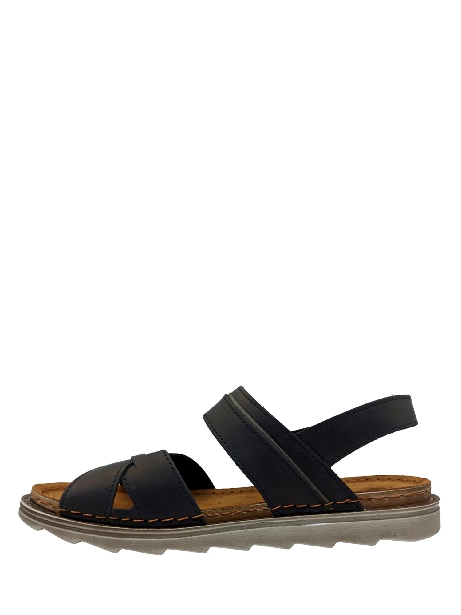 Sandali con strappi Nero Lumberjack