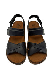 Sandali con strappi Nero Lumberjack