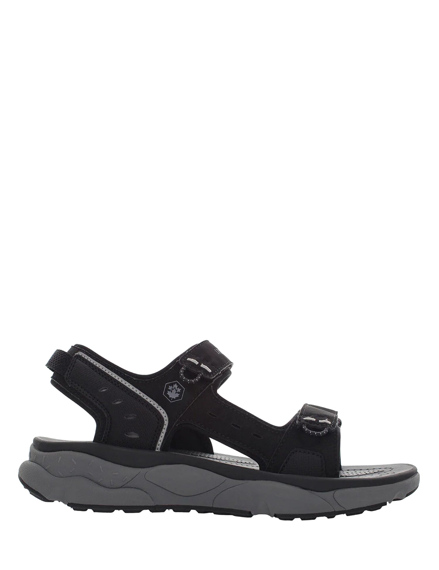 Sandali con strappi Nero Lumberjack