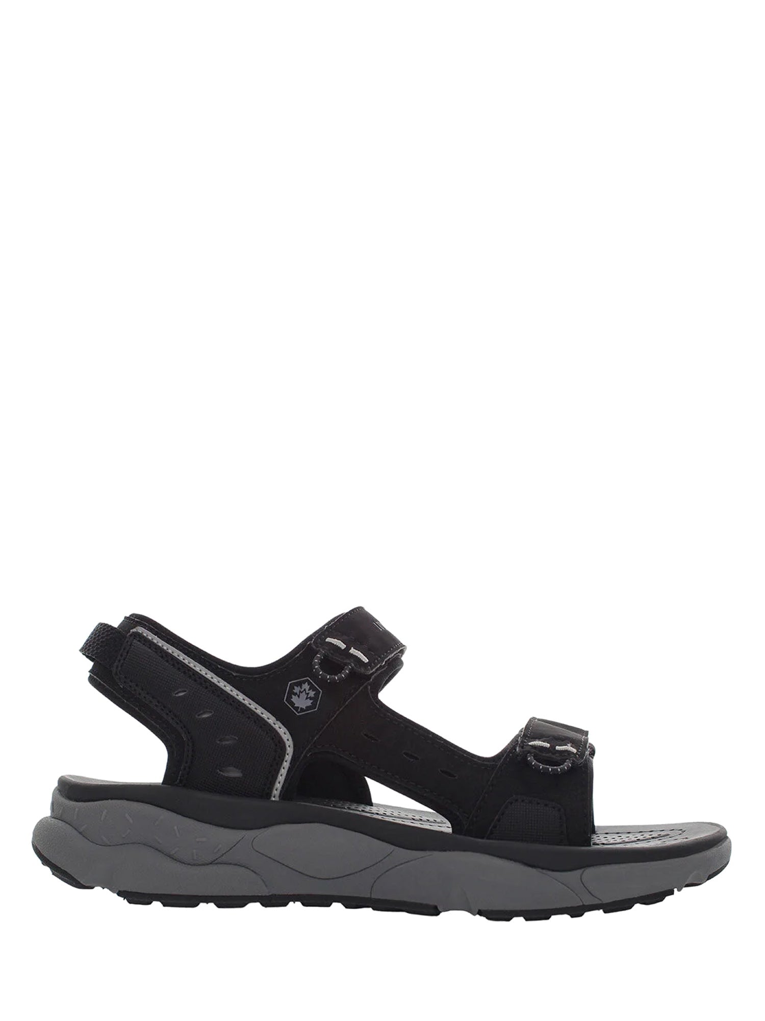 Sandali con strappi Nero Lumberjack