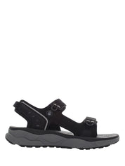 Sandali con strappi Nero Lumberjack