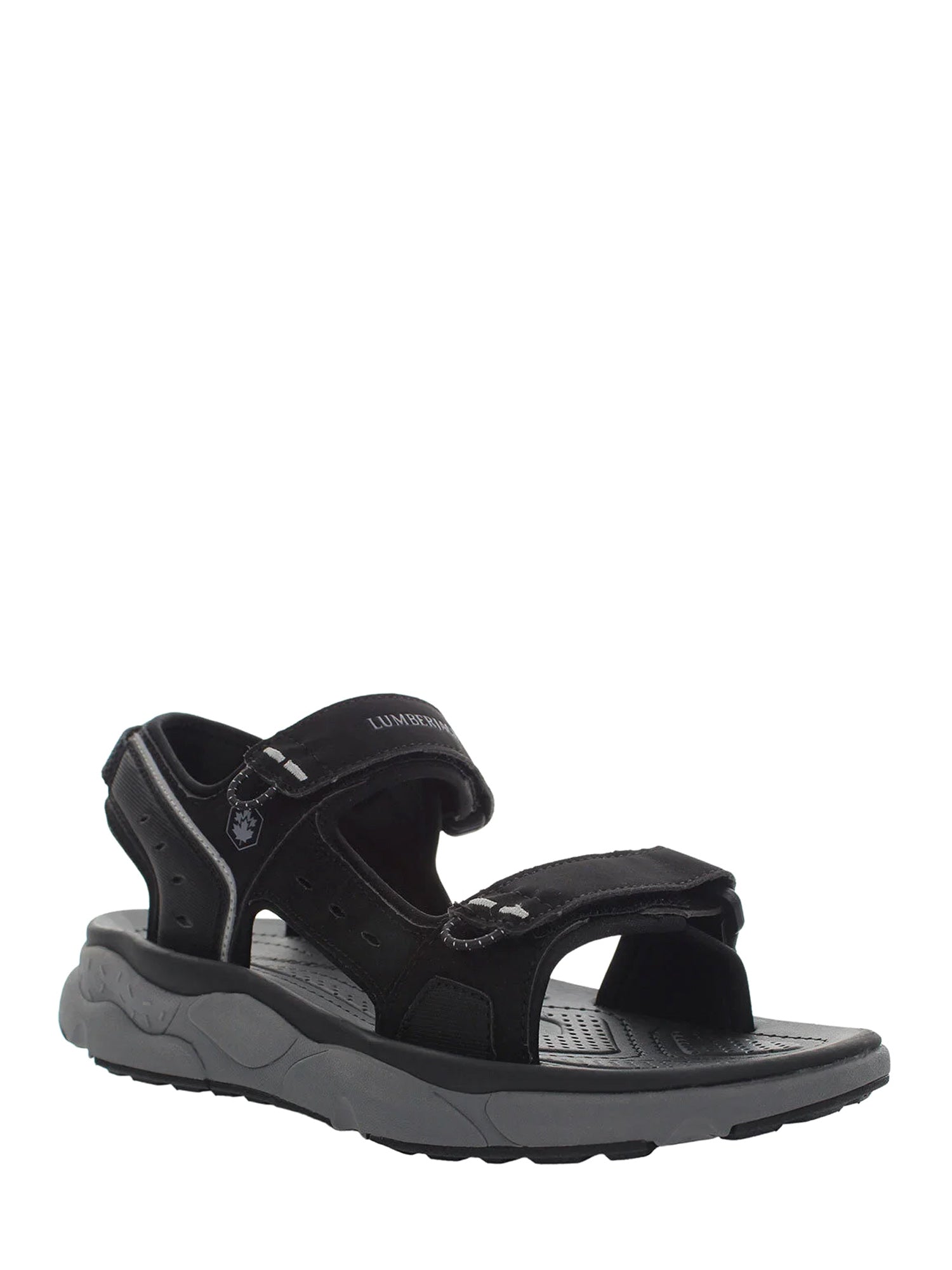 Sandali con strappi Nero Lumberjack