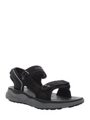 Sandali con strappi Nero Lumberjack