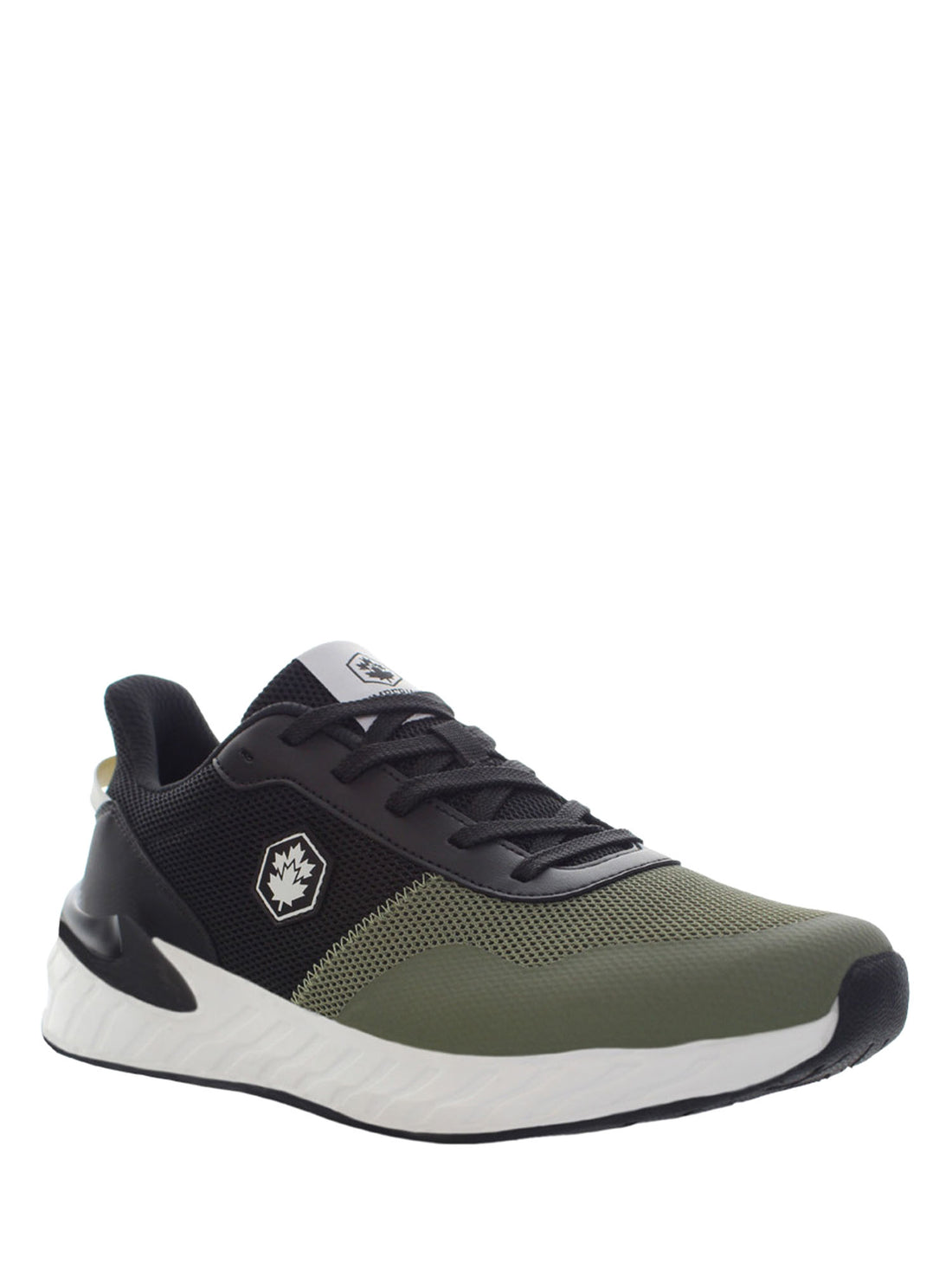 Sneakers Nero Verde Lumberjack