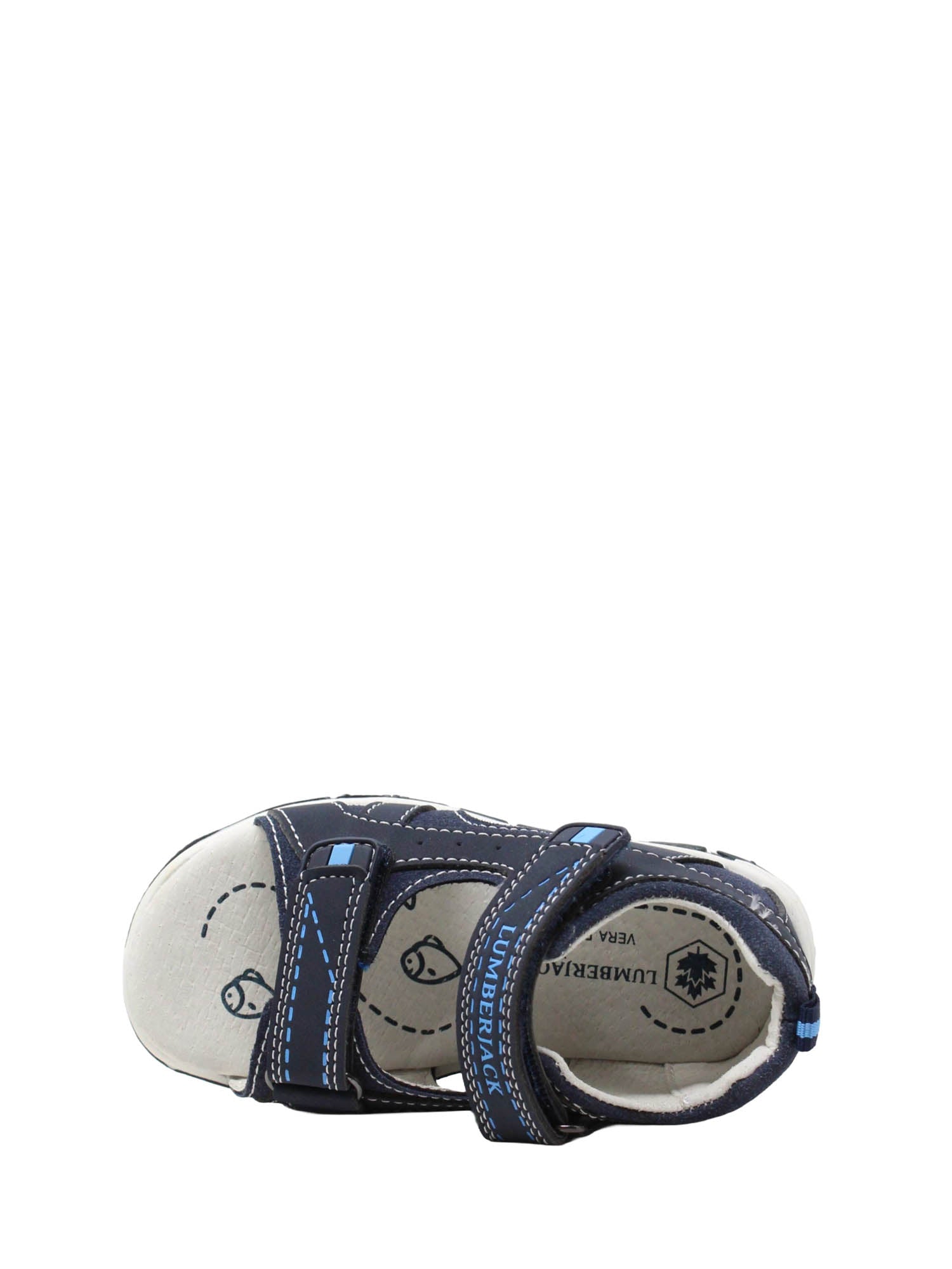 Sandali con strappi Blu Lumberjack