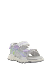 Sandali con strappi Viola Lumberjack