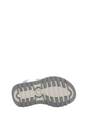 Sandali con strappi Viola Lumberjack