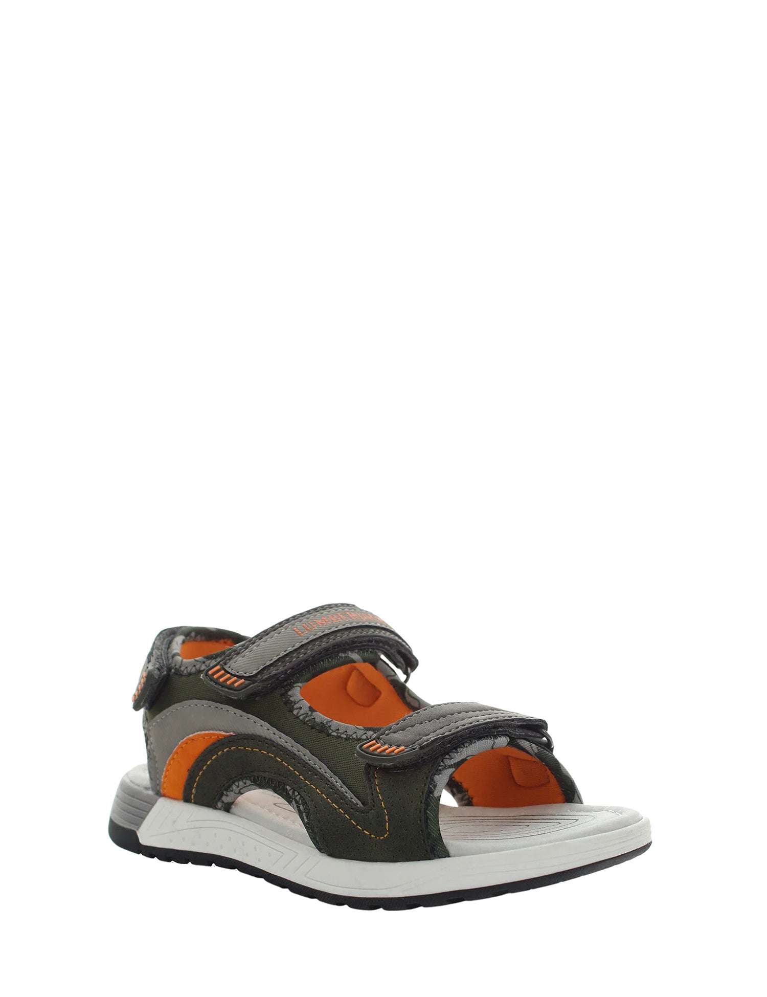 Sandali con strappi Verde Lumberjack